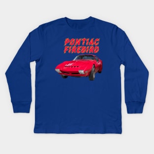 pontiac firebird 1970s Kids Long Sleeve T-Shirt